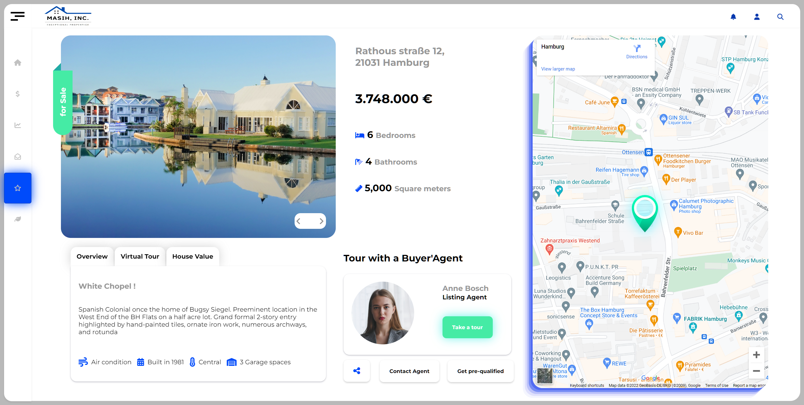 Real Estate Dashboard